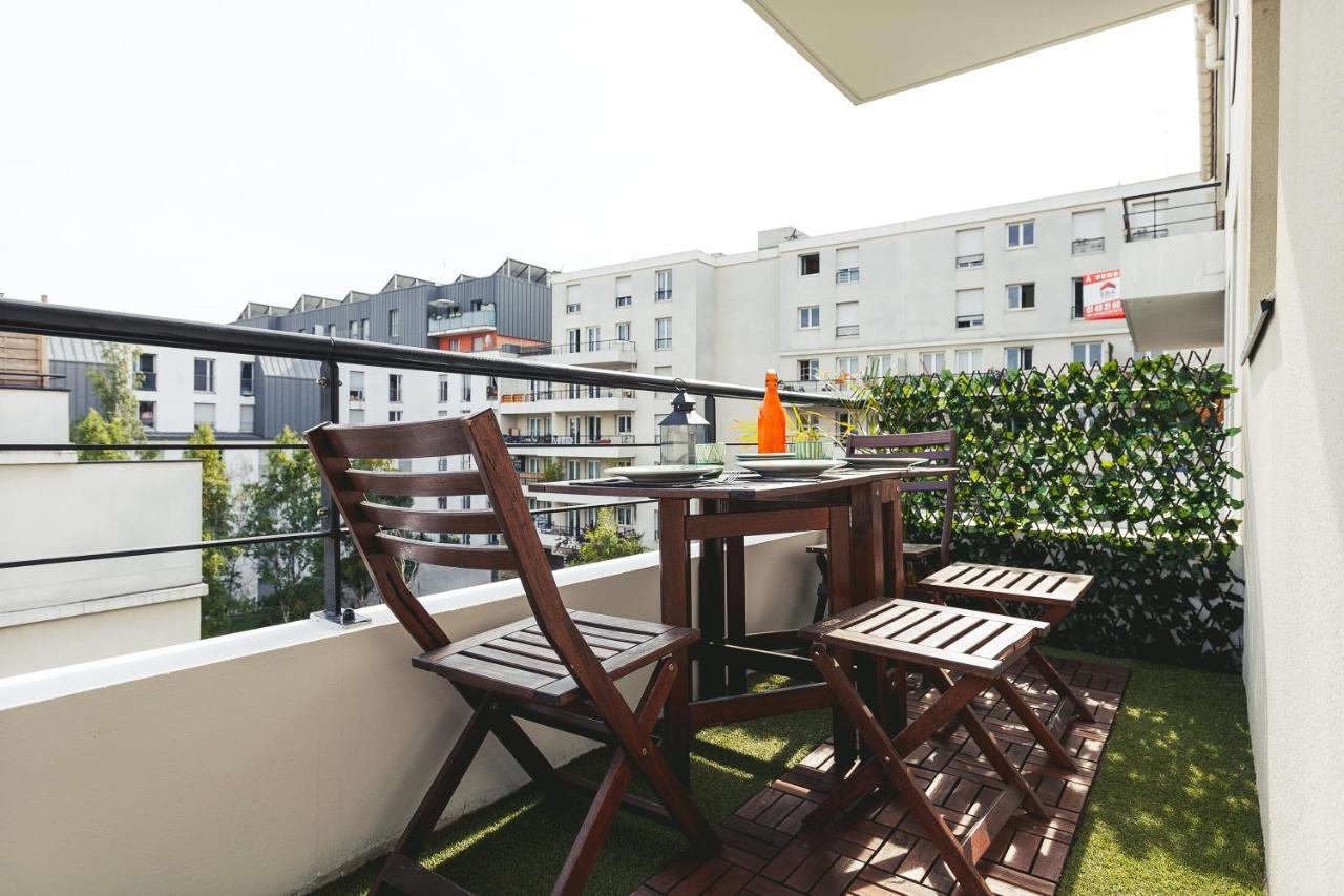 Anja - Top Hote Paris - 6 Personnes Balcon Parking Сен-Дені Екстер'єр фото